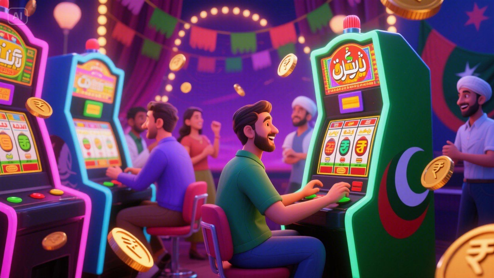 Registration at Aladdin Slots Casino Casino